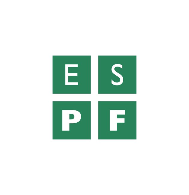 A picture of the East Sussex Pension Fund square logo with the letters ESPF