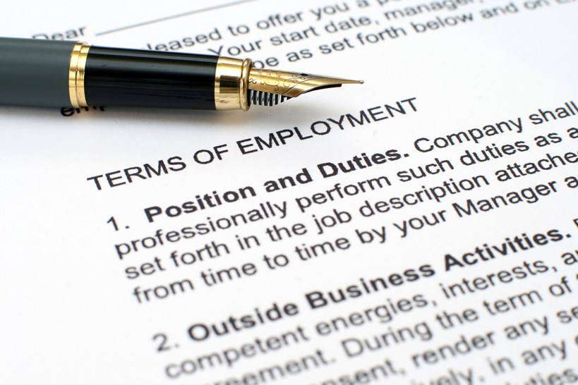 Terms of employment picture